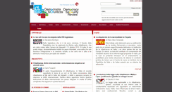 Desktop Screenshot of democraziaesicurezza.it
